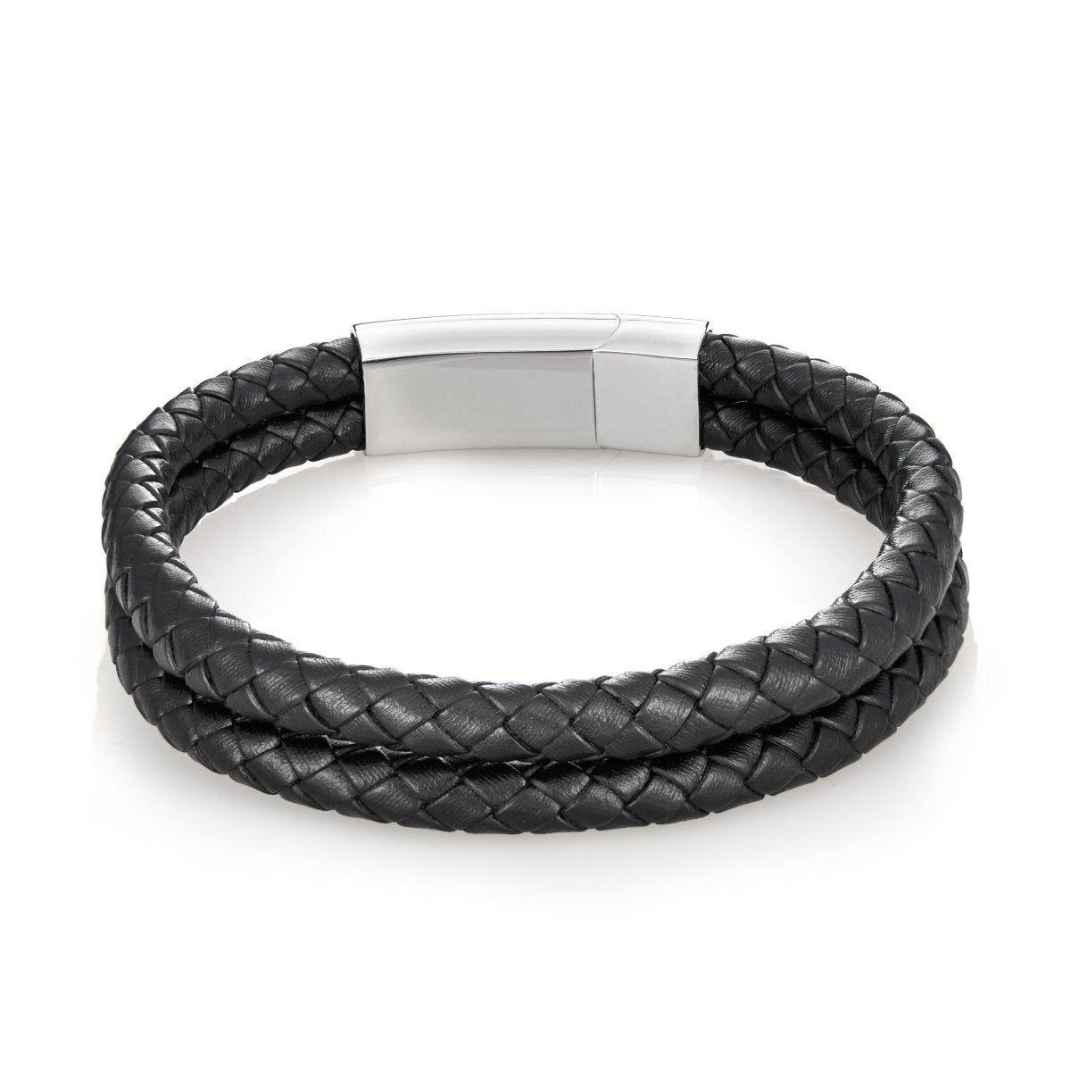 Lederarmband mit graviertem Verschluss - Papasplatz